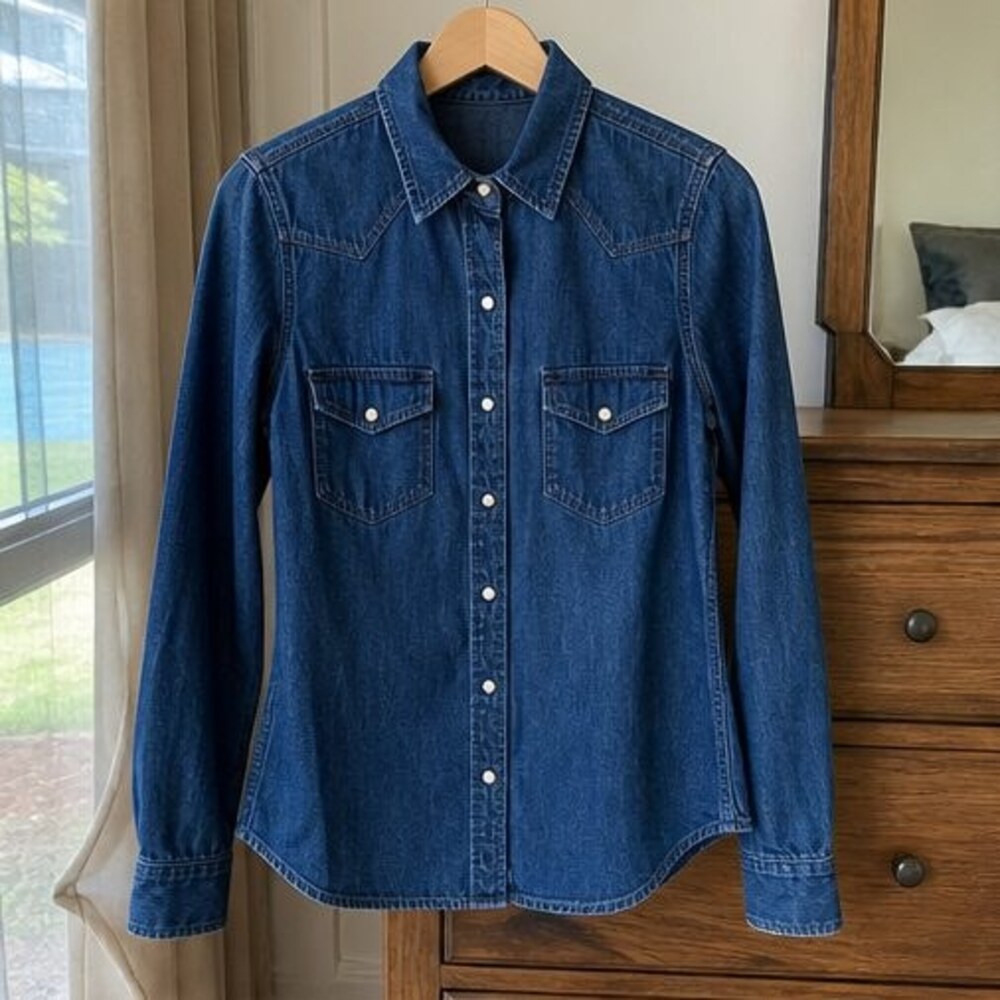 Teal Smocked Top